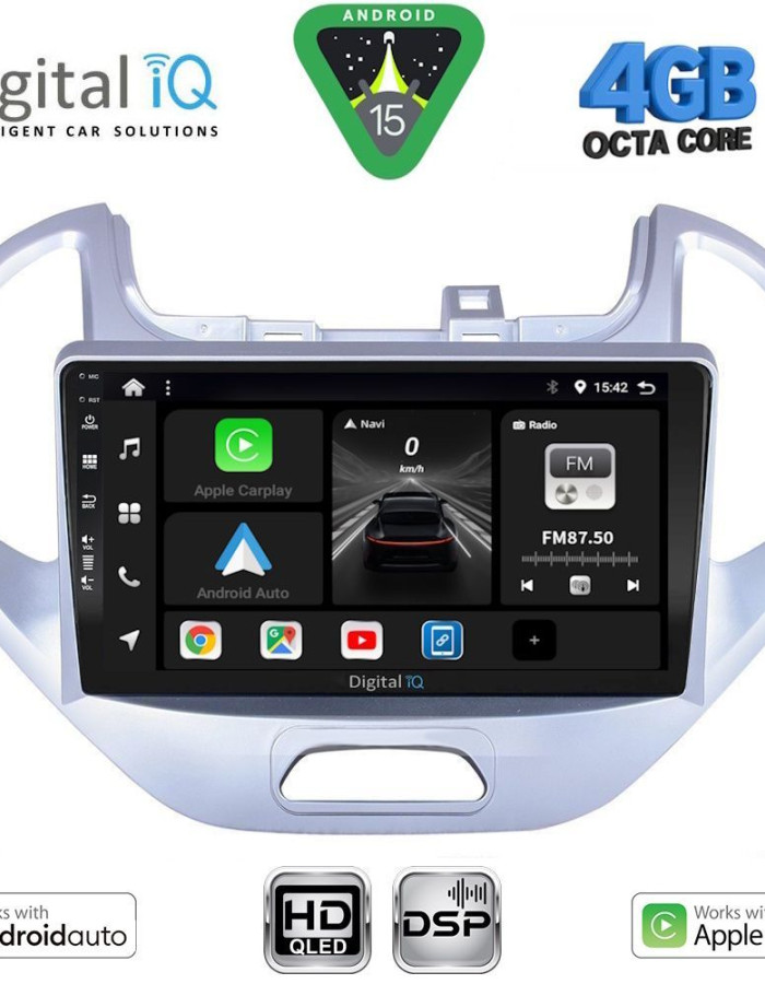 DIGITAL IQ BXF 16167LO_CPAA (9inc) MULTIMEDIA TABLET for FORD KA mod. 2017-2023