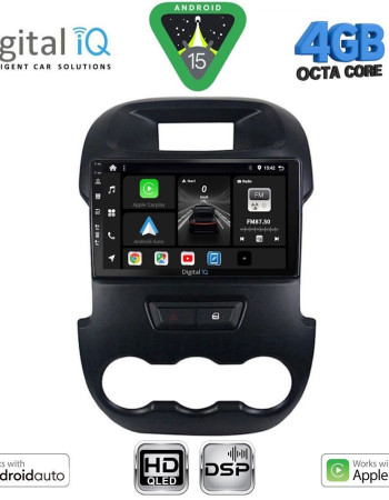 DIGITAL IQ BXF 16171_CPAA (9inc) MULTIMEDIA TABLET for FORD RANGER mod. 2011-2015