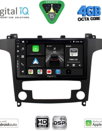 DIGITAL IQ BXF 16175_CPAA CLIMA (9inc) MULTIMEDIA TABLET for FORD SMAX mod. 2006-2014
