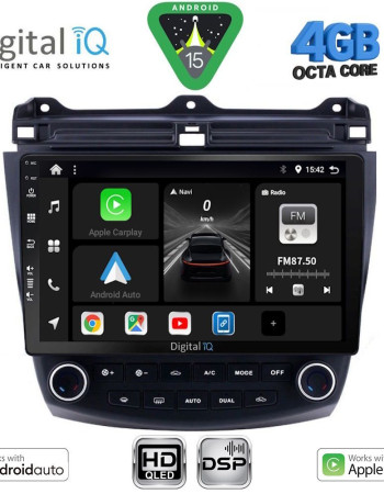 DIGITAL IQ BXF 16182_CPAA (10inc) MULTIMEDIA TABLET for HONDA ACCORD mod. 2003-2007