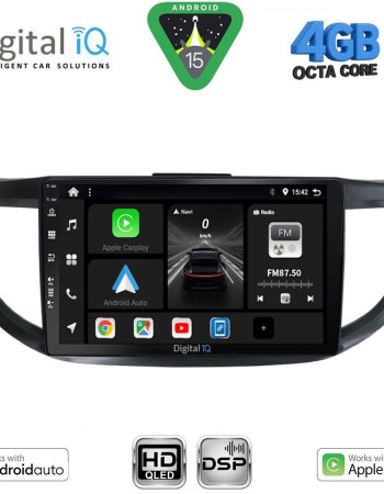 DIGITAL IQ BXF 16198_CPAA (10inc) MULTIMEDIA TABLET for HONDA CRV mod. 2013-2017