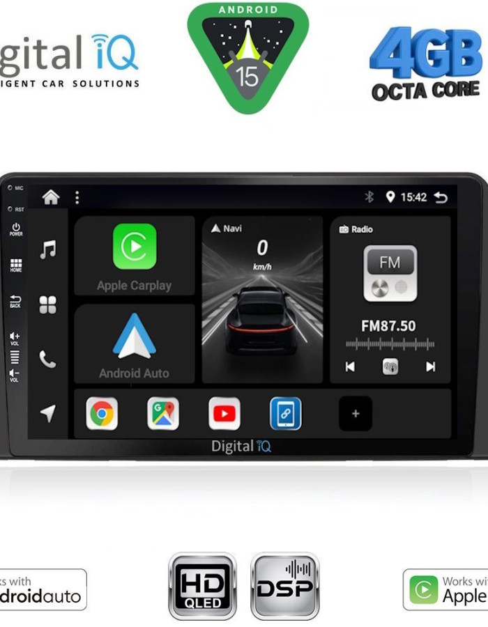 DIGITAL IQ BXF 16199_CPAA (10inc) MULTIMEDIA TABLET for HONDA CRV mod. 2017-2023