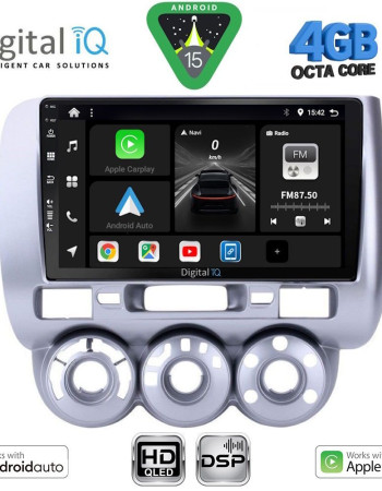 DIGITAL IQ BXF 16210_CPAA A/C (9inc) MULTIMEDIA TABLET for HONDA JAZZ mod. 2002-2008