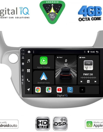 DIGITAL IQ BXF 16211_CPAA (10inc) MULTIMEDIA TABLET for HONDA JAZZ mod. 2008-2012