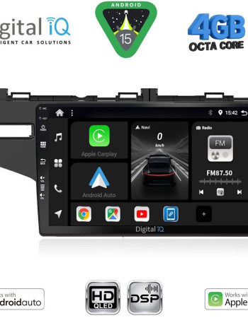 DIGITAL IQ BXF 16212_CPAA (10inc) MULTIMEDIA TABLET for HONDA JAZZ mod. 2013-2019