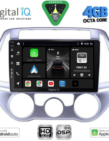 DIGITAL IQ BXF 16227_CPAA A/C (9inc) MULTIMEDIA TABLET for HYUNDAI i20 mod. 2008-2012
