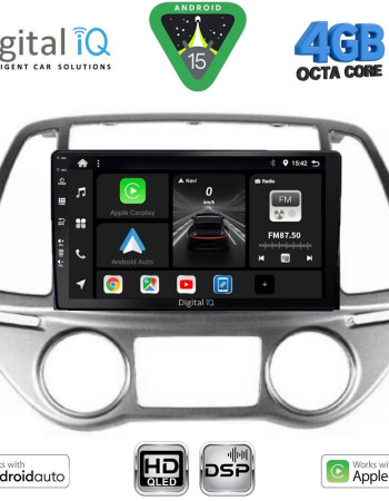 DIGITAL IQ BXF 16227_CPAA CLIMA (9inc) MULTIMEDIA TABLET for HYUNDAI i20 mod. 2008-2012