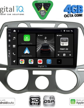 DIGITAL IQ BXF 16228_CPAA A/C (9inc) MULTIMEDIA TABLET for HYUNDAI i20 mod. 2008-2012