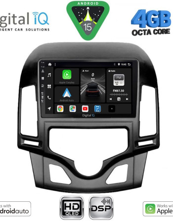 DIGITAL IQ BXF 16231_CPAA CLIMA (9inc) MULTIMEDIA TABLET for HYUNDAI i30 mod. 2007-2012