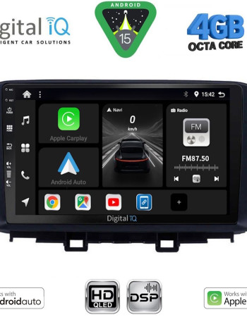 DIGITAL IQ BXF 16237_CPAA (10inc) MULTIMEDIA TABLET for HYUNDAI KONA mod. 2017-2023