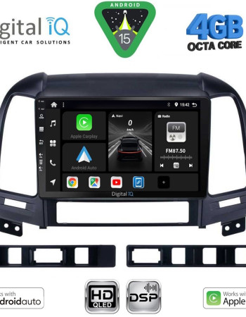 DIGITAL IQ BXF 16239_CPAA (9inc) MULTIMEDIA TABLET for HYUNDAI SANTA FE  mod. 2005-2013