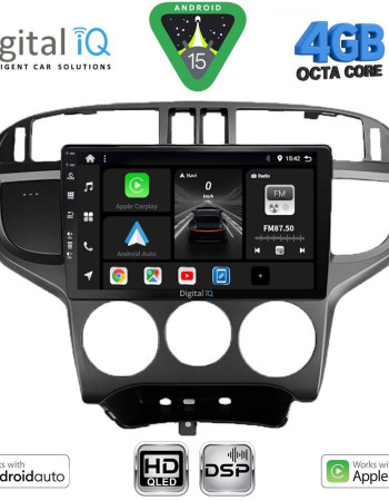 DIGITAL IQ BXF 16240_CPAA (9inc) MULTIMEDIA TABLET for HYUNDAI MATRIX mod. 2001-2010