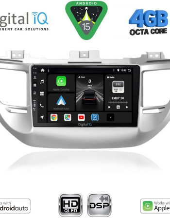 DIGITAL IQ BXF 16243_CPAA (9inc) MULTIMEDIA TABLET for HYUNDAI TUCSON mod. 2015-2019