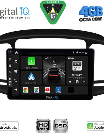 DIGITAL IQ BXF 16249BL_CPAA (9inc) MULTIMEDIA TABLET for HYUNDAI ACCENT mod. 2005-2012
