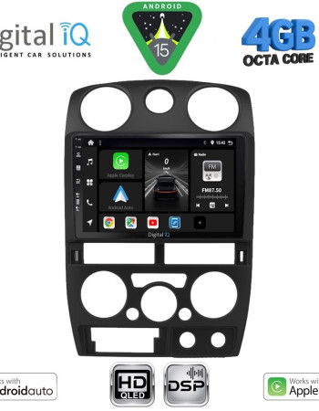 DIGITAL IQ BXF 16254BL_CPAA (9inc) MULTIMEDIA TABLET for ISUZU D-MAX mod. 2008-2012 (BLACK)