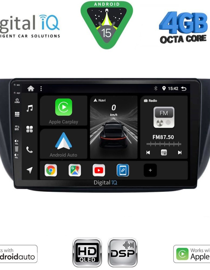 DIGITAL IQ BXF 16265_CPAA (9inc) MULTIMEDIA TABLET for IVECO DAILY mod. 2014-2023