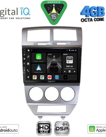 DIGITAL IQ BXF 16275_CPAA (10inc) MULTIMEDIA TABLET for DODGE CALIBER mod. 2006-2012