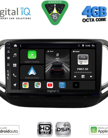DIGITAL IQ BXF 16278_CPAA (10inc) MULTIMEDIA TABLET for JEEP COMPASS mod. 2016-2021