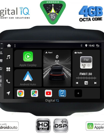 DIGITAL IQ BXF 16290_CPAA (9inc) MULTIMEDIA TABLET for JEEP RENEGADE mod. 2014-2025