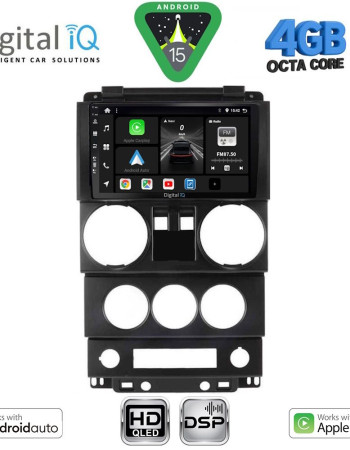 DIGITAL IQ BXF 16293_CPAA (9inc) MULTIMEDIA TABLET for JEEP WRANGLER mod. 2006-2011