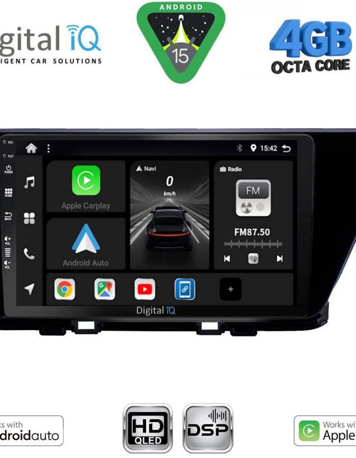 DIGITAL IQ BXF 16305_CPAA (9inc) MULTIMEDIA TABLET for KIA NIRO mod. 2017-2021