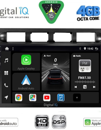 DIGITAL IQ BXF 16306_CPAA (9inc) MULTIMEDIA TABLET for KIA PICANTO mod. 2004-2008