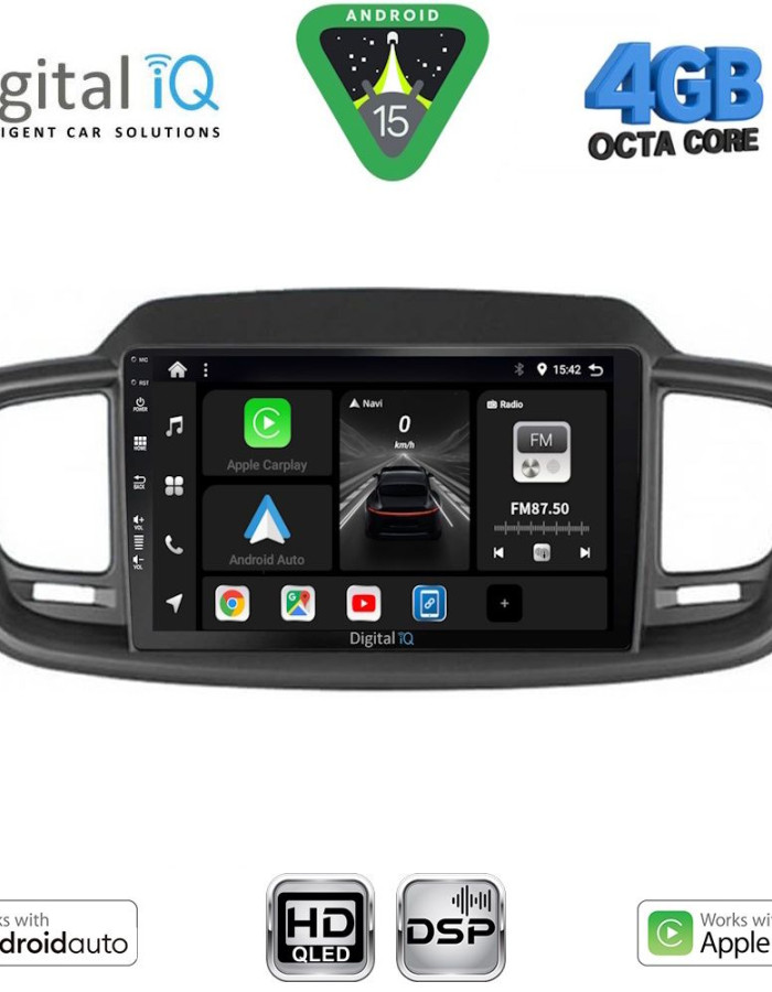 DIGITAL IQ BXF 16319_CPAA (10inc) MULTIMEDIA TABLET for KIA SORENTO mod. 2014-2020