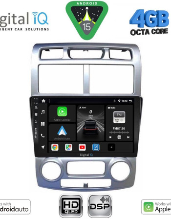 DIGITAL IQ BXF 16324SL_CPAA (CLIMA) (9inc) MULTIMEDIA TABLET for KIA SPORTAGE mod. 2004-2010