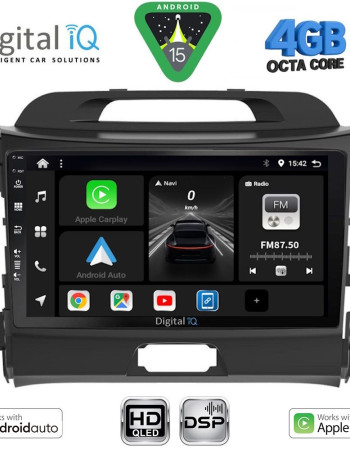 DIGITAL IQ BXF 16325_CPAA (9inc) MULTIMEDIA TABLET for KIA SPORTAGE mod. 2010-2015
