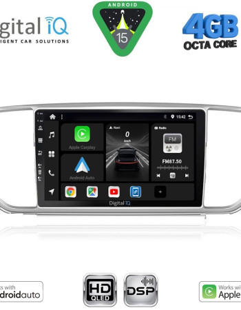 DIGITAL IQ BXF 16327_CPAA (9inc) MULTIMEDIA TABLET for KIA SPORTAGE mod. 2018-2021