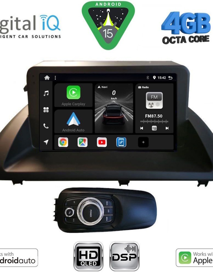 DIGITAL IQ BXF 16340_CPAA (9inc) MULTIMEDIA TABLET for LEXUS CT 200 mod. 2011-2020