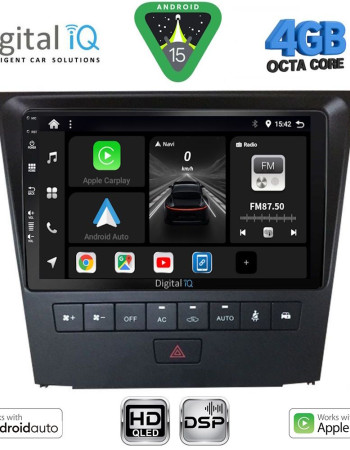 DIGITAL IQ BXF 16341_CPAA (9inc) MULTIMEDIA TABLET for LEXUS GS mod. 2004-2011