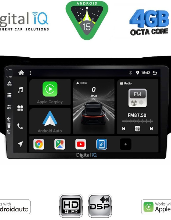 DIGITAL IQ BXF 16345BL_CPAA (9inc) MULTIMEDIA TABLET for LEXUS RX 300 – 400 mod. 2003-2008
