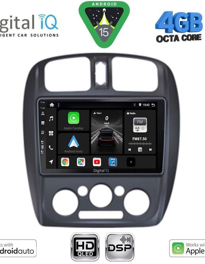 DIGITAL IQ BXF 16363_CPAA (9inc) MULTIMEDIA TABLET for MAZDA 323 mod. 1998-2004