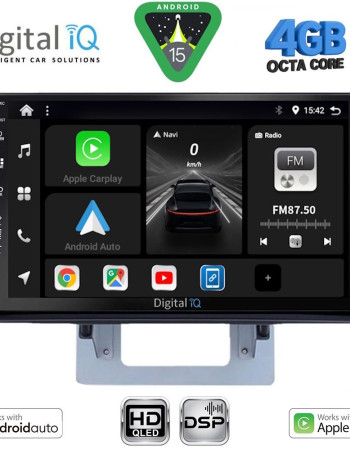 DIGITAL IQ BXF 16364_CPAA DASH (9inc) MULTIMEDIA TABLET for MAZDA BT50 mod. 2012-2019