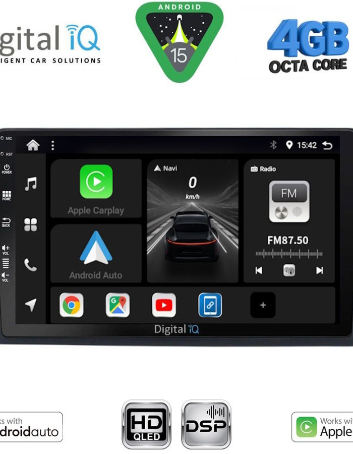 DIGITAL IQ BXF 16365_CPAA (9inc) MULTIMEDIA TABLET for MAZDA 3 mod. 2003-2008
