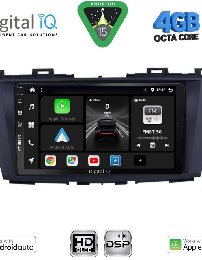 DIGITAL IQ BXF 16371_CPAA (9inc) MULTIMEDIA TABLET for MAZDA 5 mod. 2011-2020
