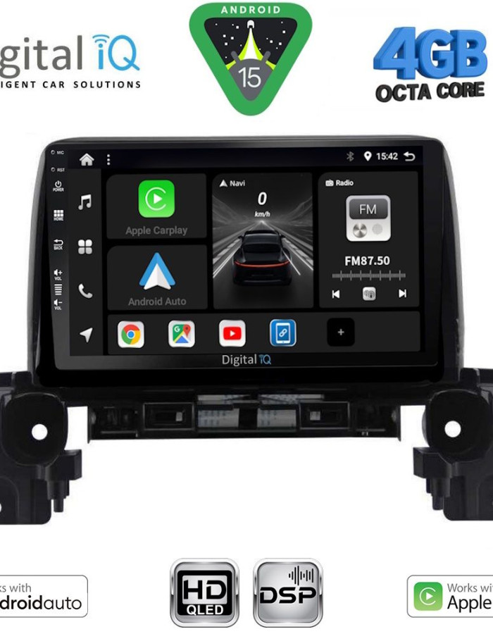 DIGITAL IQ BXF 16381_CPAA (9inc) MULTIMEDIA TABLET for MAZDA CX5 mod. 2017-2025