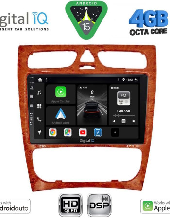 DIGITAL IQ BXF 16402CH_CPAA (9inc) MULTIMEDIA TABLET for MERCEDES C (W203) mod. 1999-2004