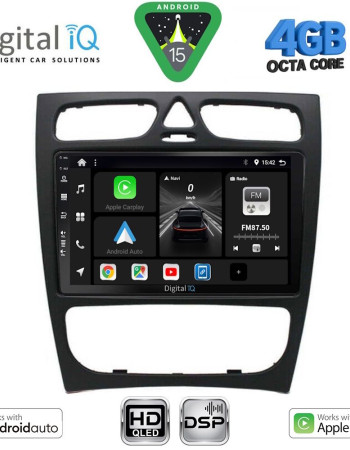 DIGITAL IQ BXF 16402_CPAA (9inc) MULTIMEDIA TABLET for MERCEDES C (W203) mod. 1999-2004