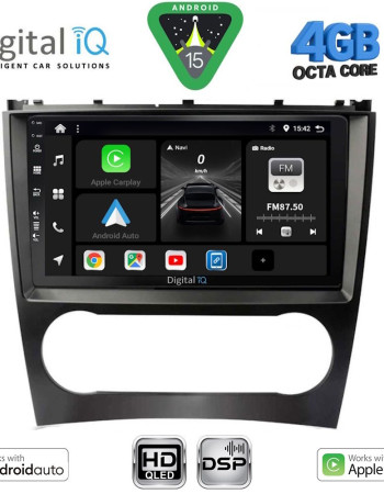 DIGITAL IQ BXF 16404_CPAA (9inc) MULTIMEDIA TABLET for MERCEDES C – CLK (W203-209) mod. 2004-2008
