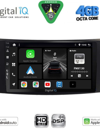 DIGITAL IQ BXF 6407_CPAA (8inc) MULTIMEDIA TABLET for MERCEDES E W211 – CLS mod. 2003-2009