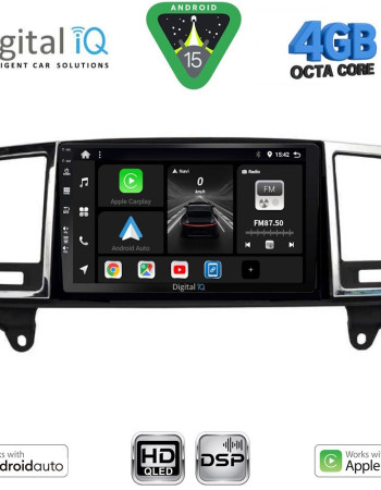 DIGITAL IQ BXF 16415_CPAA (9inc) MULTIMEDIA TABLET for MERCEDES ML (W166) - GL (X166) mod. 2011-2019