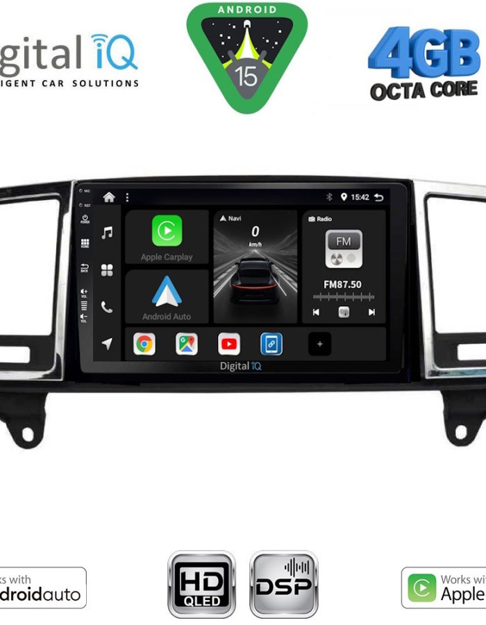 DIGITAL IQ BXF 16415_CPAA (9inc) MULTIMEDIA TABLET for MERCEDES ML (W166) - GL (X166) mod. 2011-2019