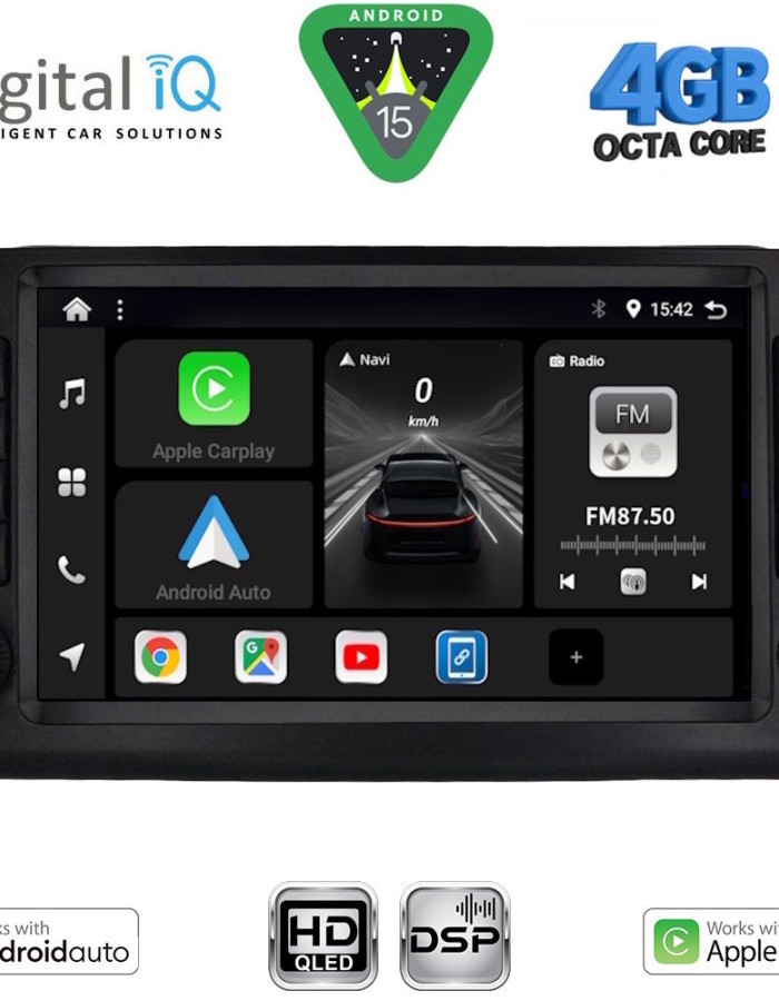 DIGITAL IQ BXF 16416_CPAA (9inc) MULTIMEDIA TABLET for MERCEDES ML (W164) – GL (X164) mod. 2005-2011