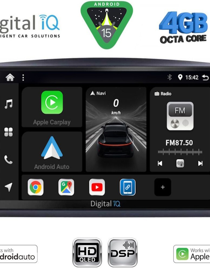 DIGITAL IQ BXF 16421_CPAA (10inc) MULTIMEDIA TABLET for MERCEDES VITO – VIANO (W447) mod. 2015-2022