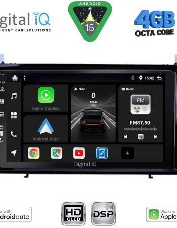 DIGITAL IQ BXF 6428_CPAA (8inc) MULTIMEDIA TABLET for MERCEDES SLK R171 mod. 2004-2010