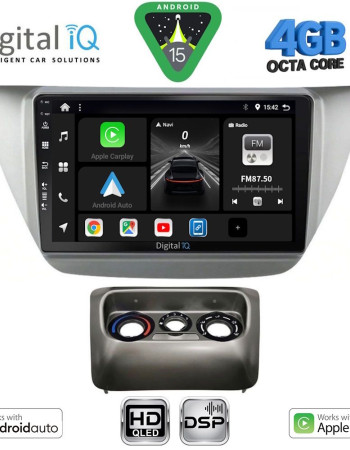 DIGITAL IQ BXF 16433_CPAA (9inc) MULTIMEDIA TABLET for MITSUBISHI LANCER mod. 2000-2007