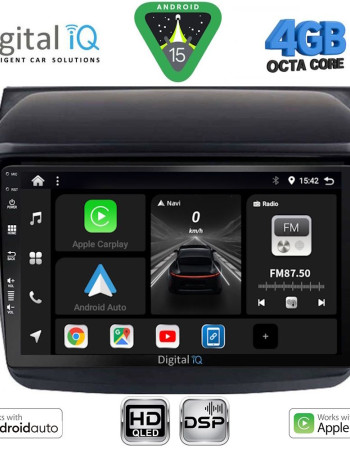 DIGITAL IQ BXF 16436_CPAA (9inc) MULTIMEDIA TABLET for MITSUBISHI L200 mod. 2006-2015