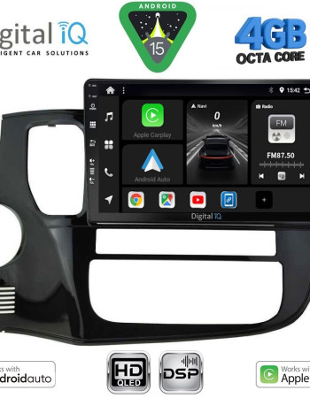 DIGITAL IQ BXF 16443_CPAA (10inc) MULTIMEDIA TABLET for MITSUBISHI OUTLANDER mod. 2013-2020